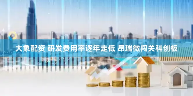 大象配资 研发费用率逐年走低 昂瑞微闯关科创板