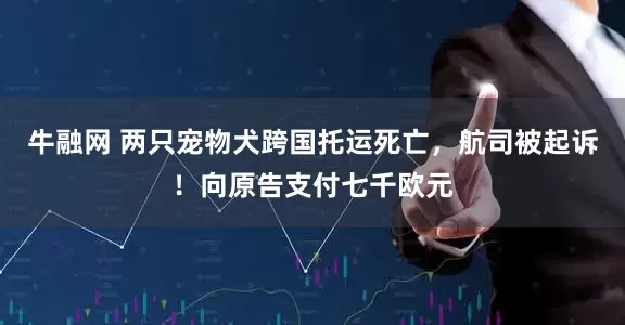 牛融网 两只宠物犬跨国托运死亡，航司被起诉！向原告支付七千欧元